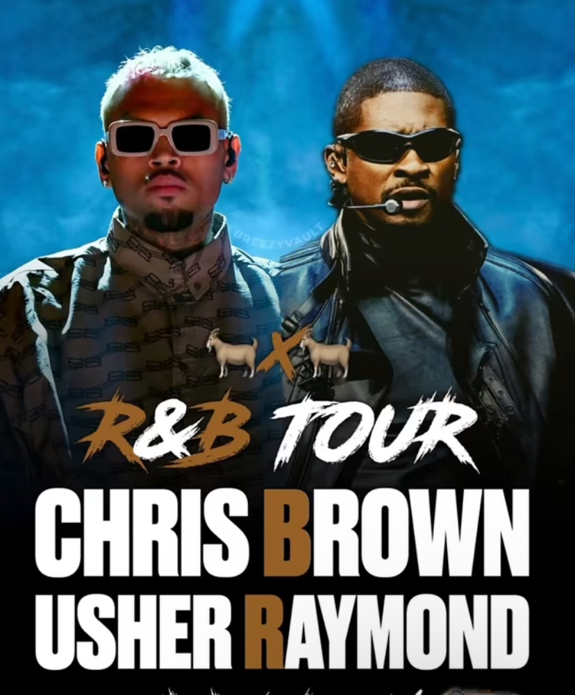 Usher And Chris Brown Announce RAYMOND & BROWN TOUR