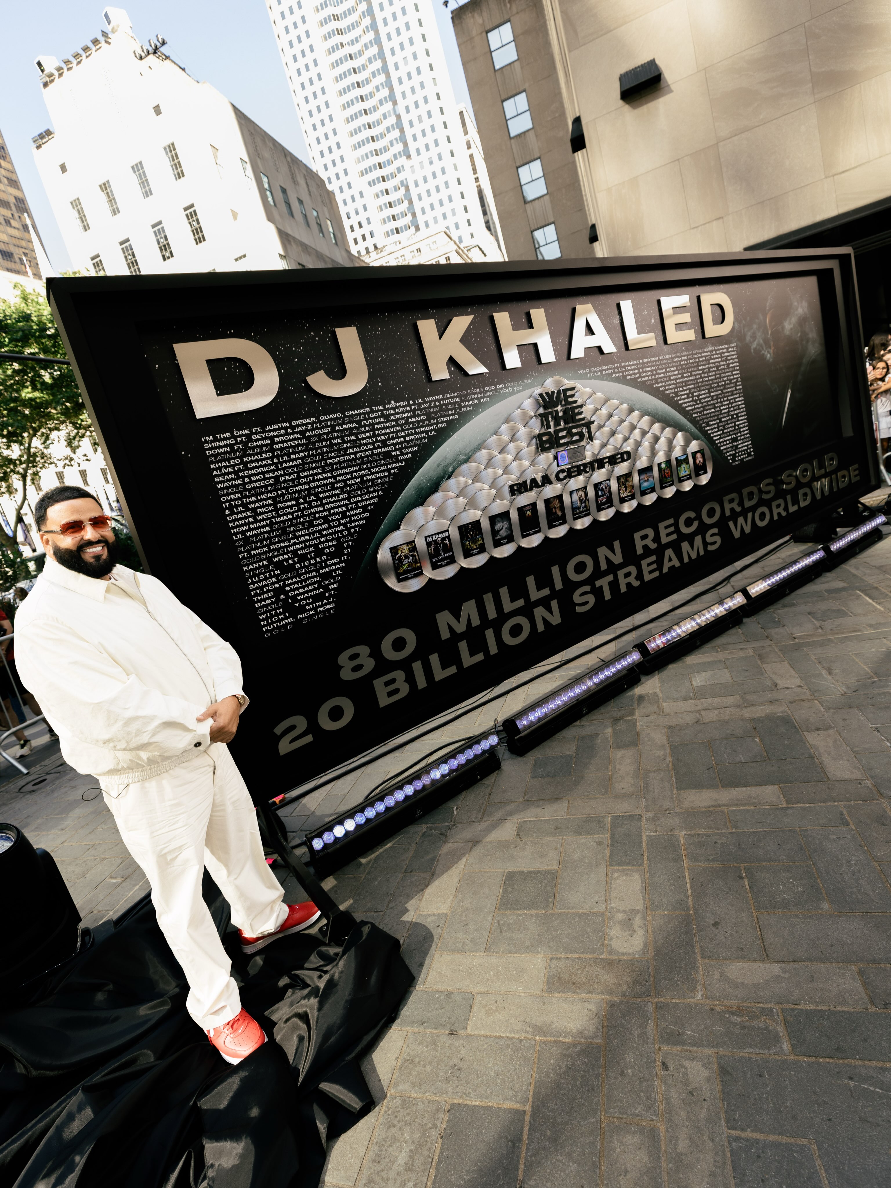 DJ Khaled Honoured With Legacy Plaque As He Marks 20 Years In Music