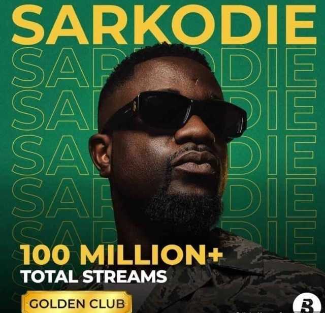 Sarkodie Joins Boomplay's Golden Club with over 100M Streams