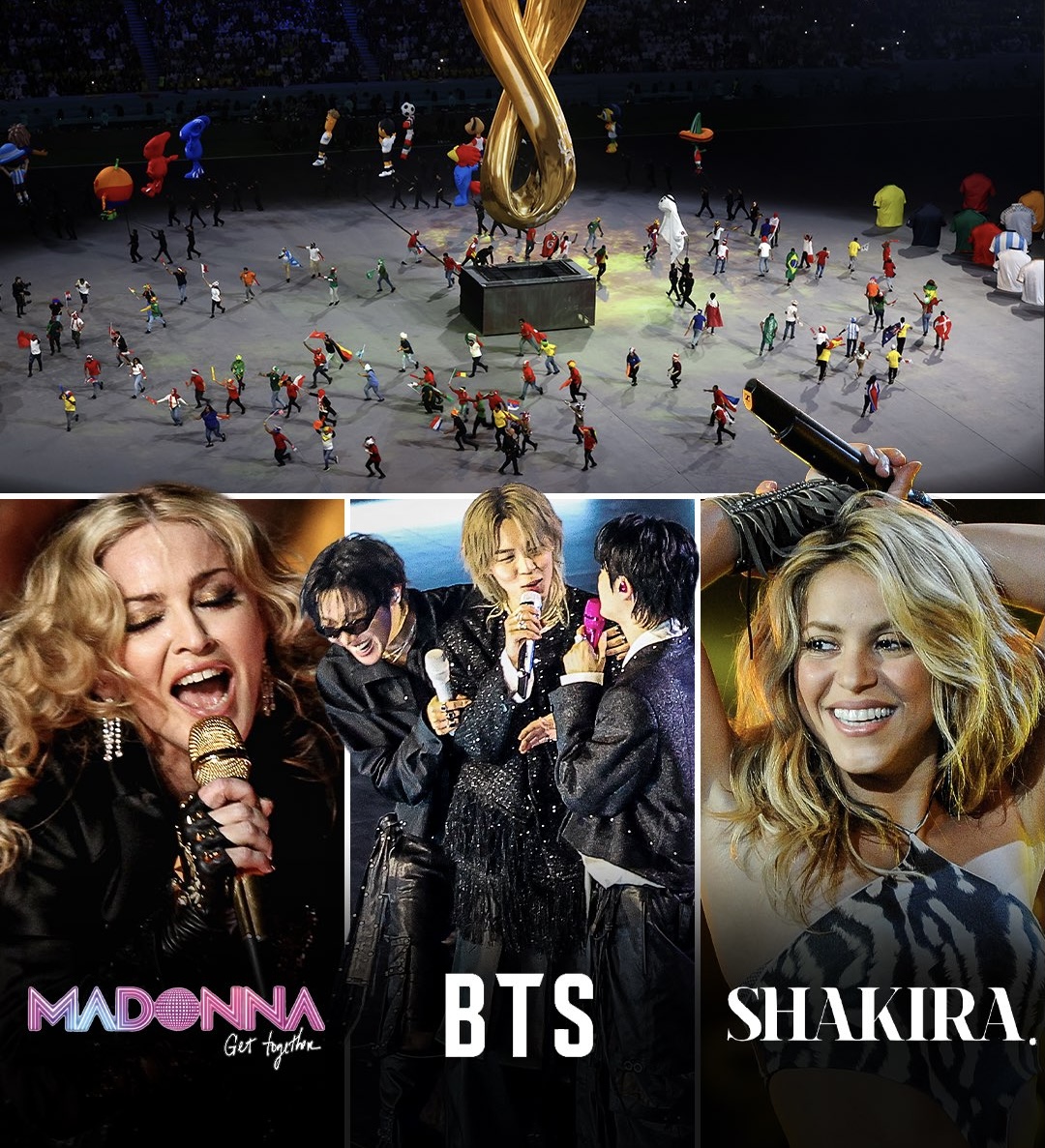 Madonna, Shakira & BTS To Headline 2026 FIFA World Cup Final Halftime Show