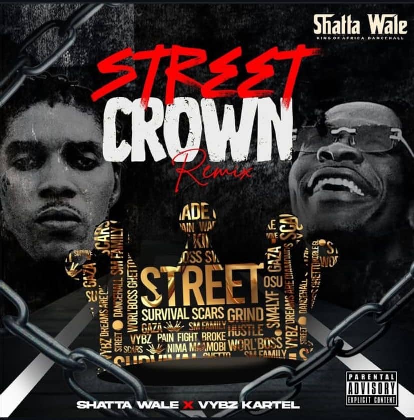Shatta wale and Vybz Kartel sef to release street crown remix