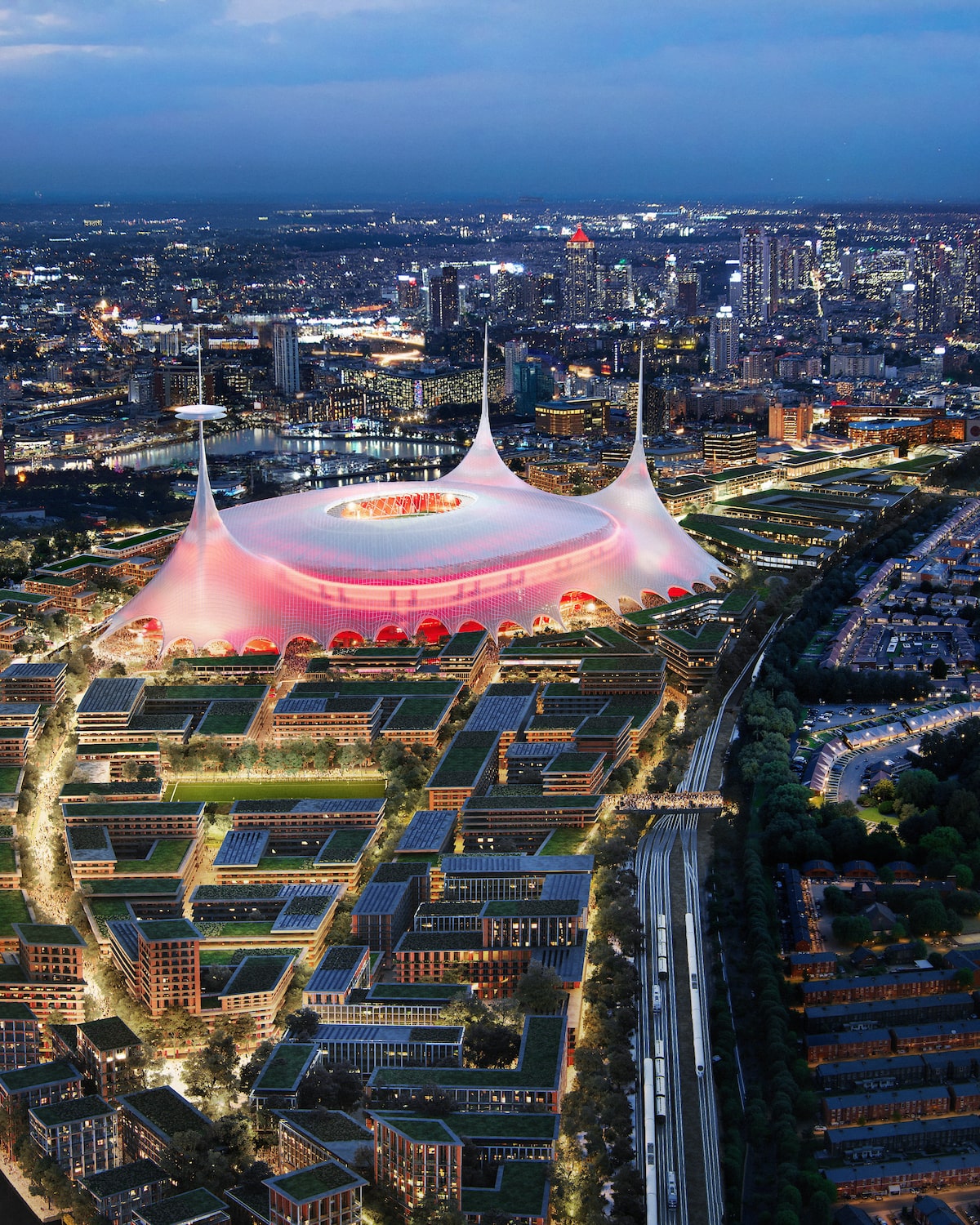 Man Utd Reveals Location Of New Stadium