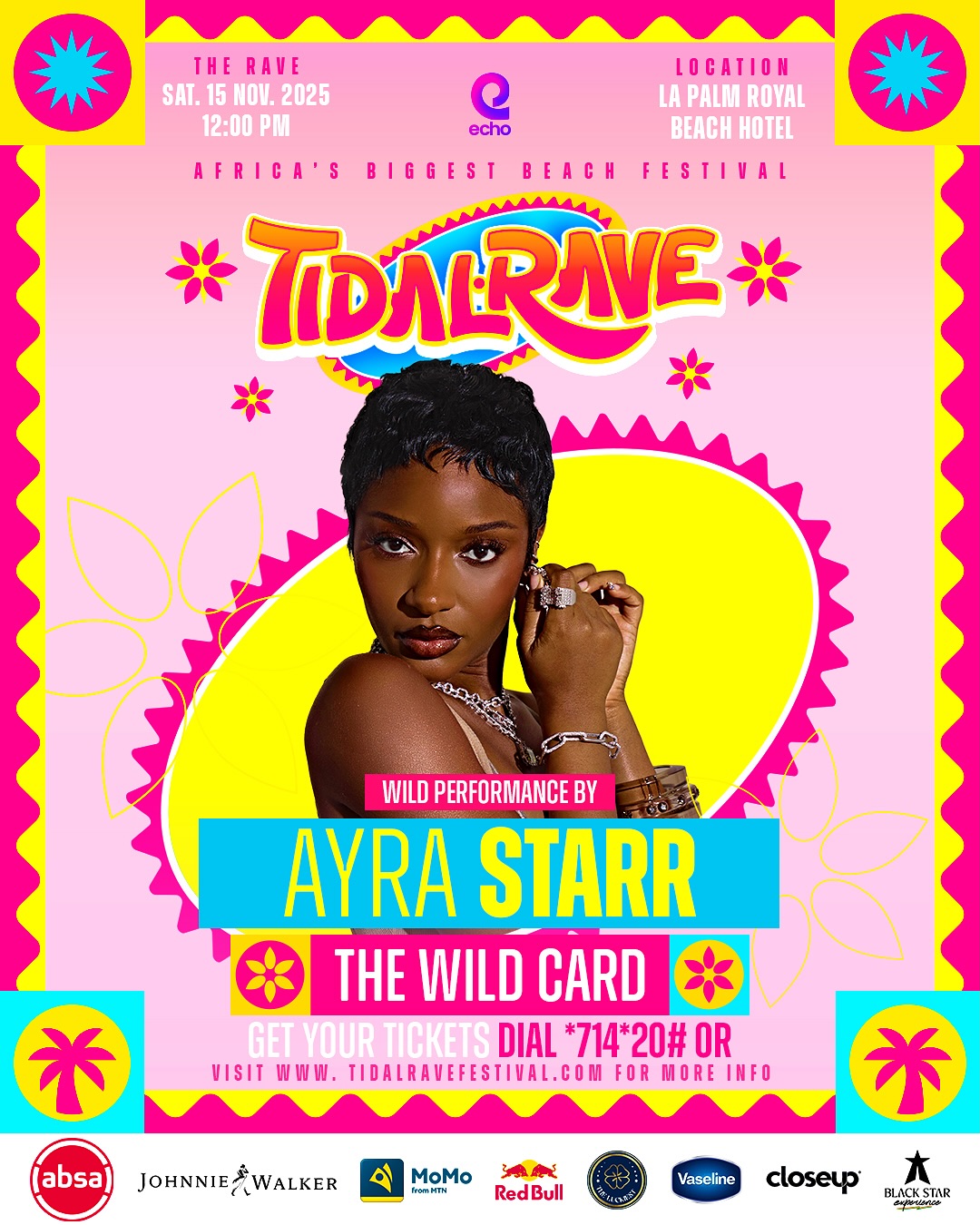 AYRA STARR IS BRINGING HER HOT BODY TO TIDAL RAVE FESTIVAL 2025