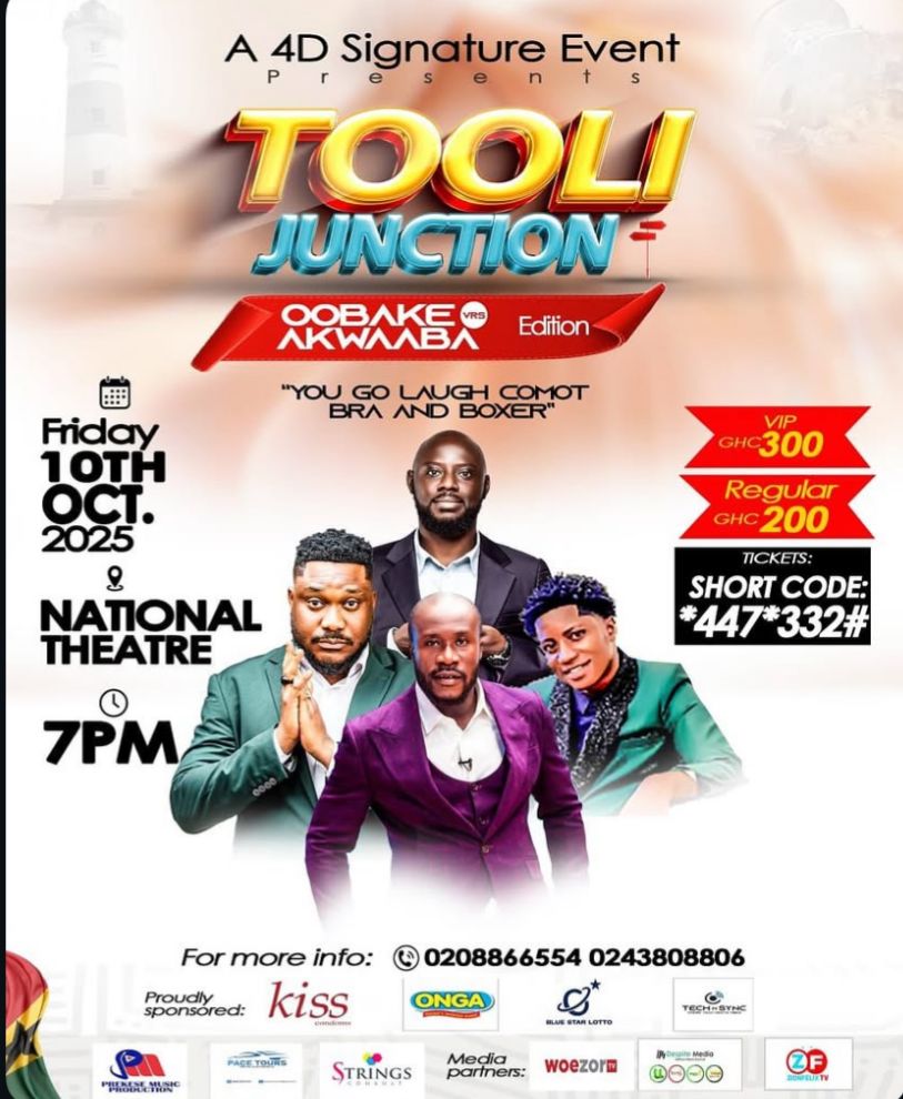 Dr. Likee and Opoku Bilson Promote Unity Through Their TOOLI JUNCTION Comedy Show