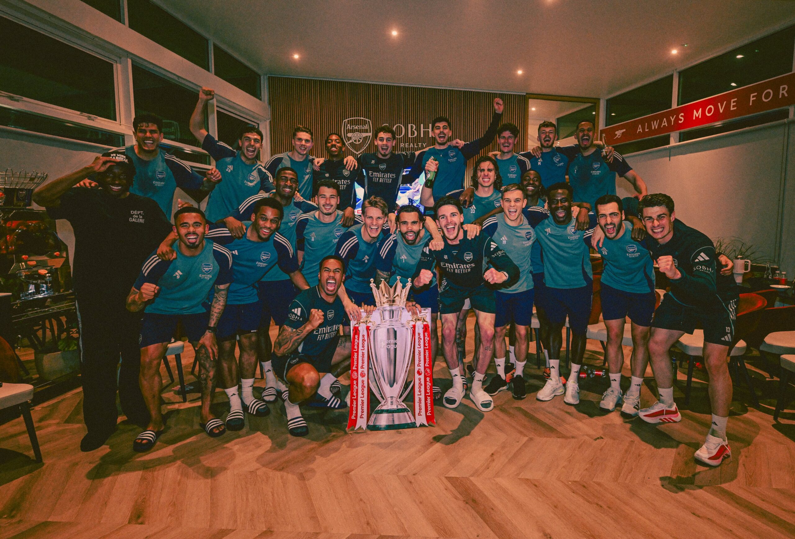 Arsenal Wins First Premier League Title In 22 Years