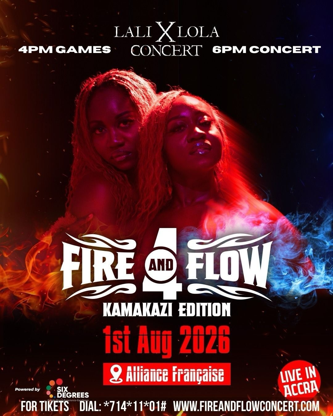 Lalixlola Set To Deliver FIRE & FLOW CONCERT – KAMAKAZI EDITION