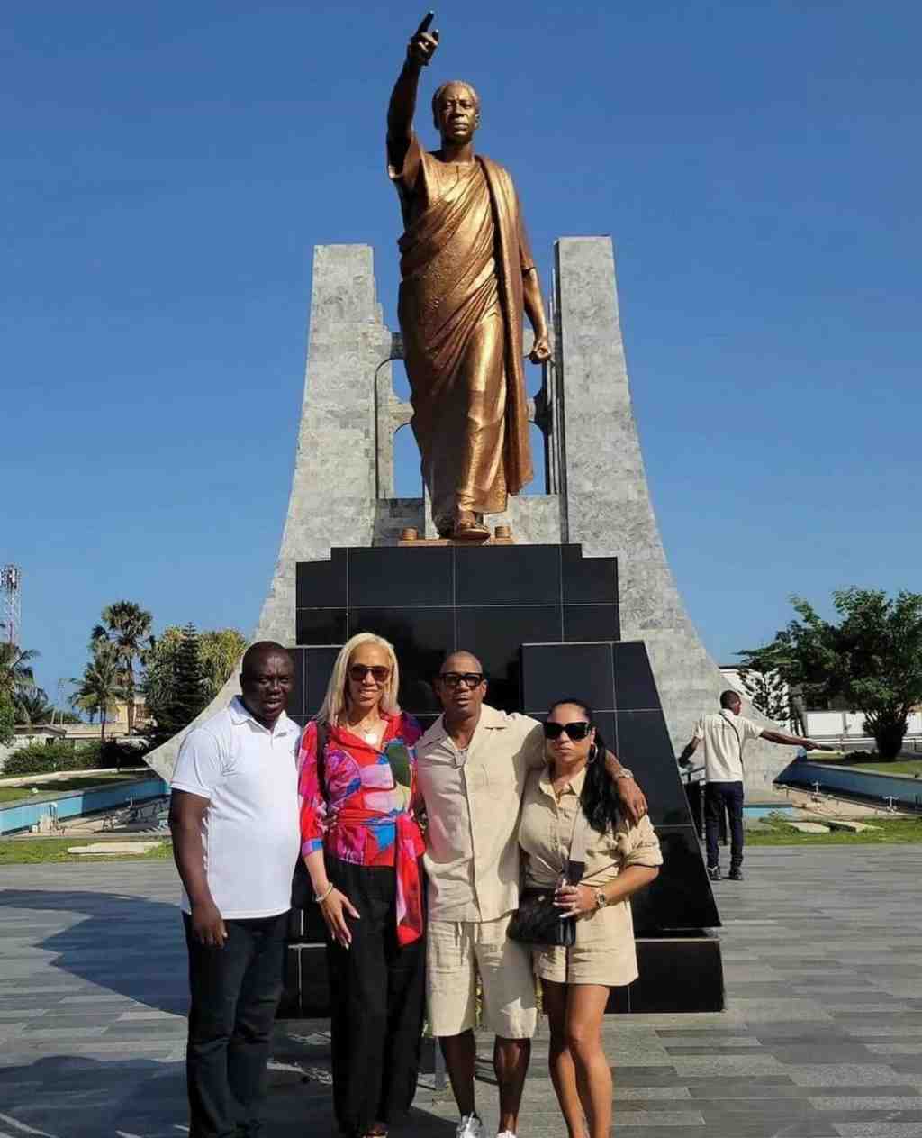Ja Rule Visits The Kwame Nkrumah Mausoleum