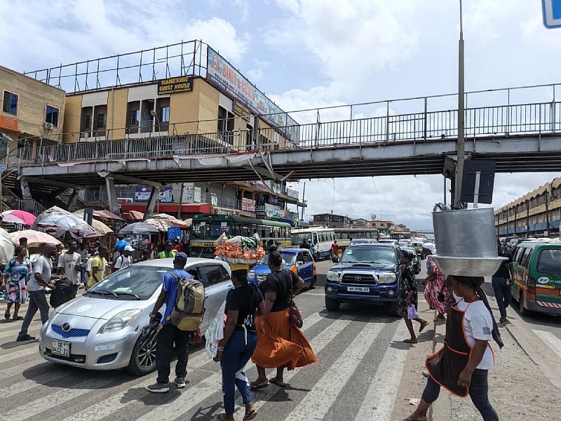 Kaneshie Commuters Demand Swift Completion Of Footbridges 3 Months After Closure
