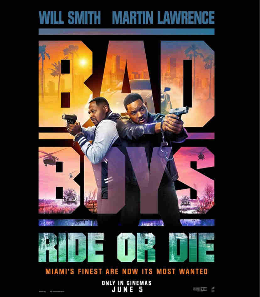 BAD BOYS: RIDE OR DIE Hits Theaters June 7