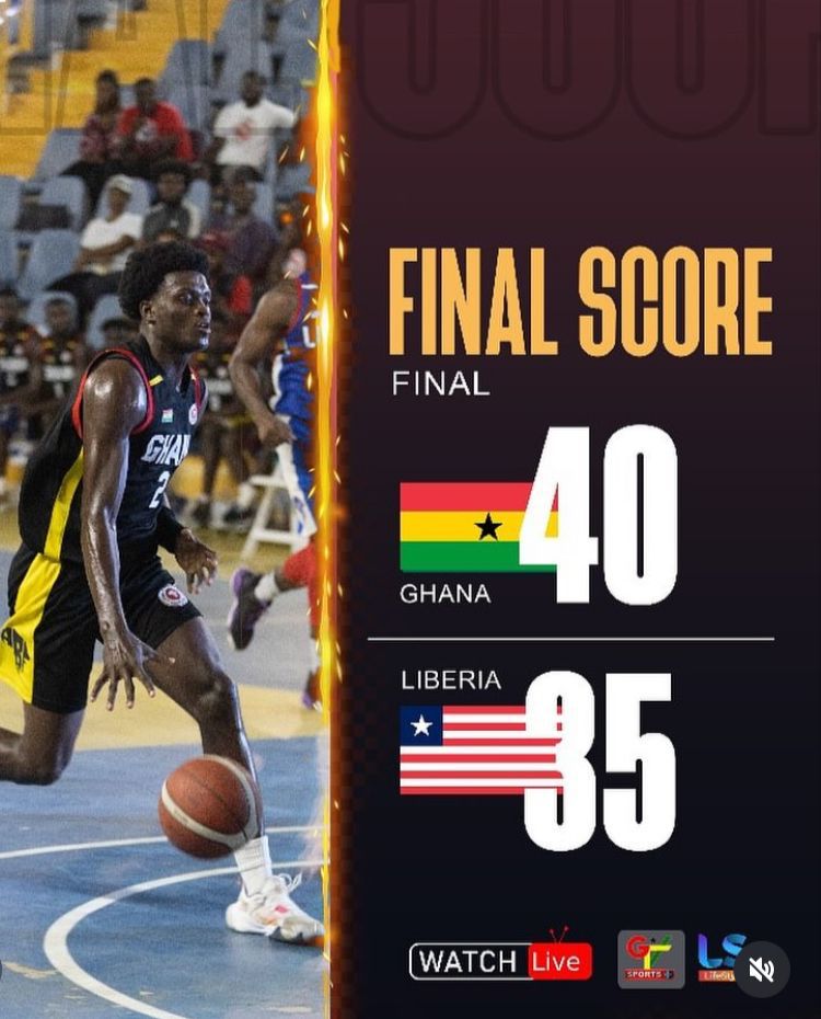  Team Ghana Triumphs Over Liberia, Advances to Grand Final in Africa Basketball Festiva 