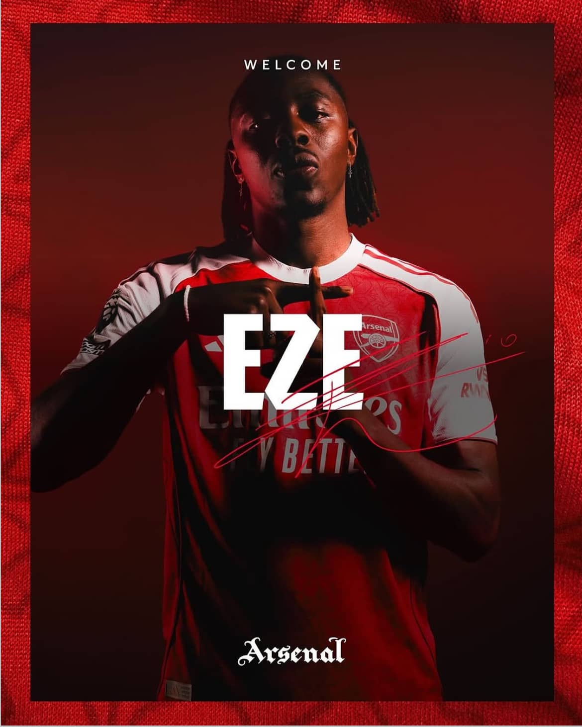Arsenal Welcome Eberechi Eze with Help From Ian Wright (and Sampha Soundtrack)