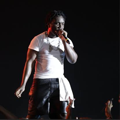 Kweku Smoke Shocks Accra With Helicopter Entrance at Maiden Revival Concert