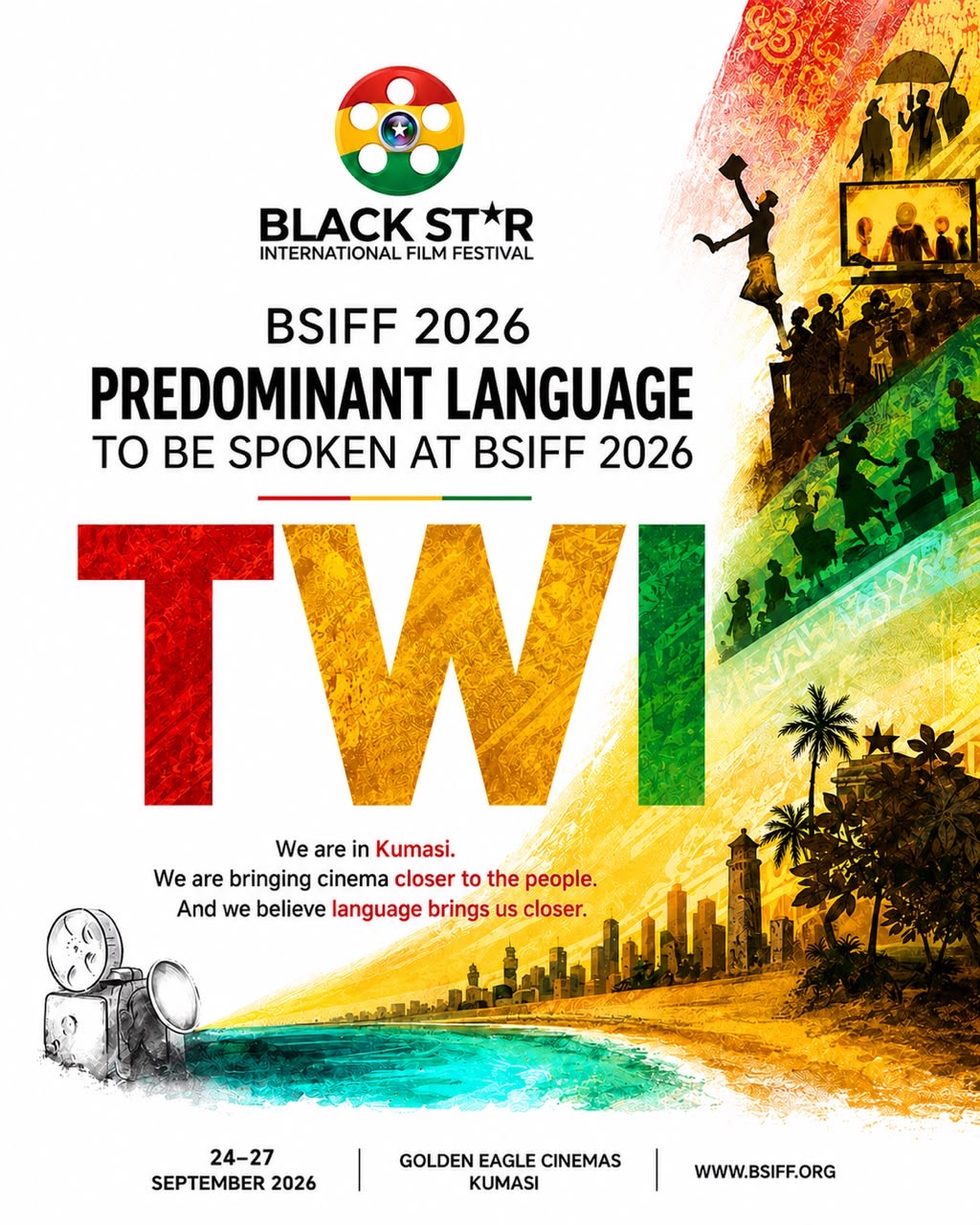 BSIFF 2026 to Predominantly Speak Twi in Push for Local Language Cinema