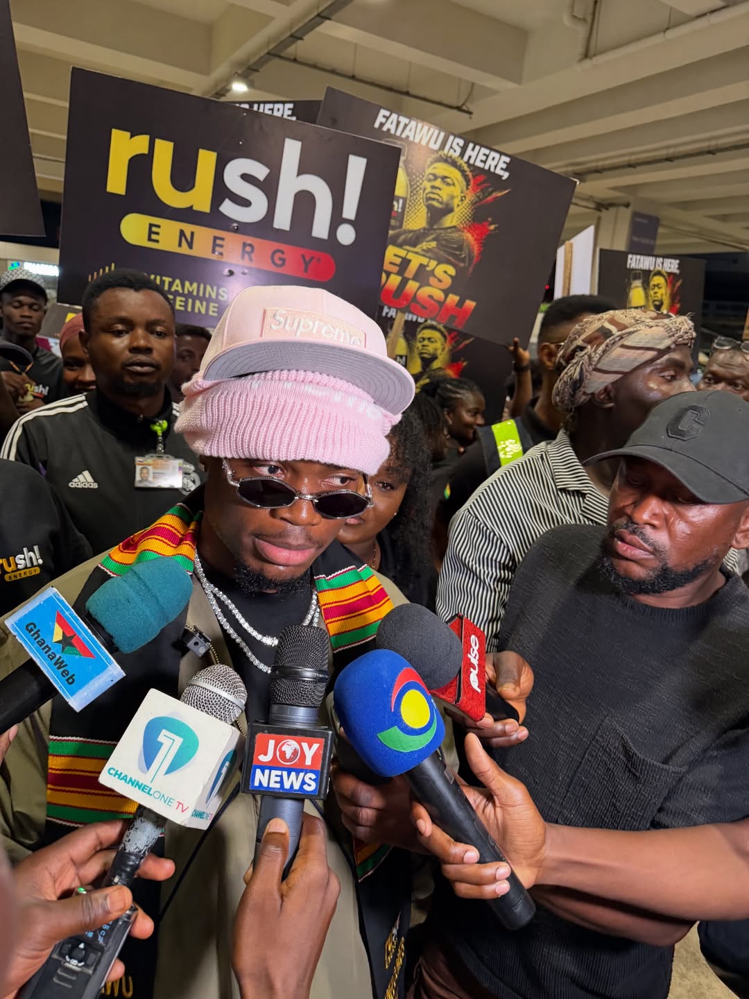 Twellium Industrial Company Unveils Abdul Fatawu Issahaku as Ambassador for Rush Energy Drink