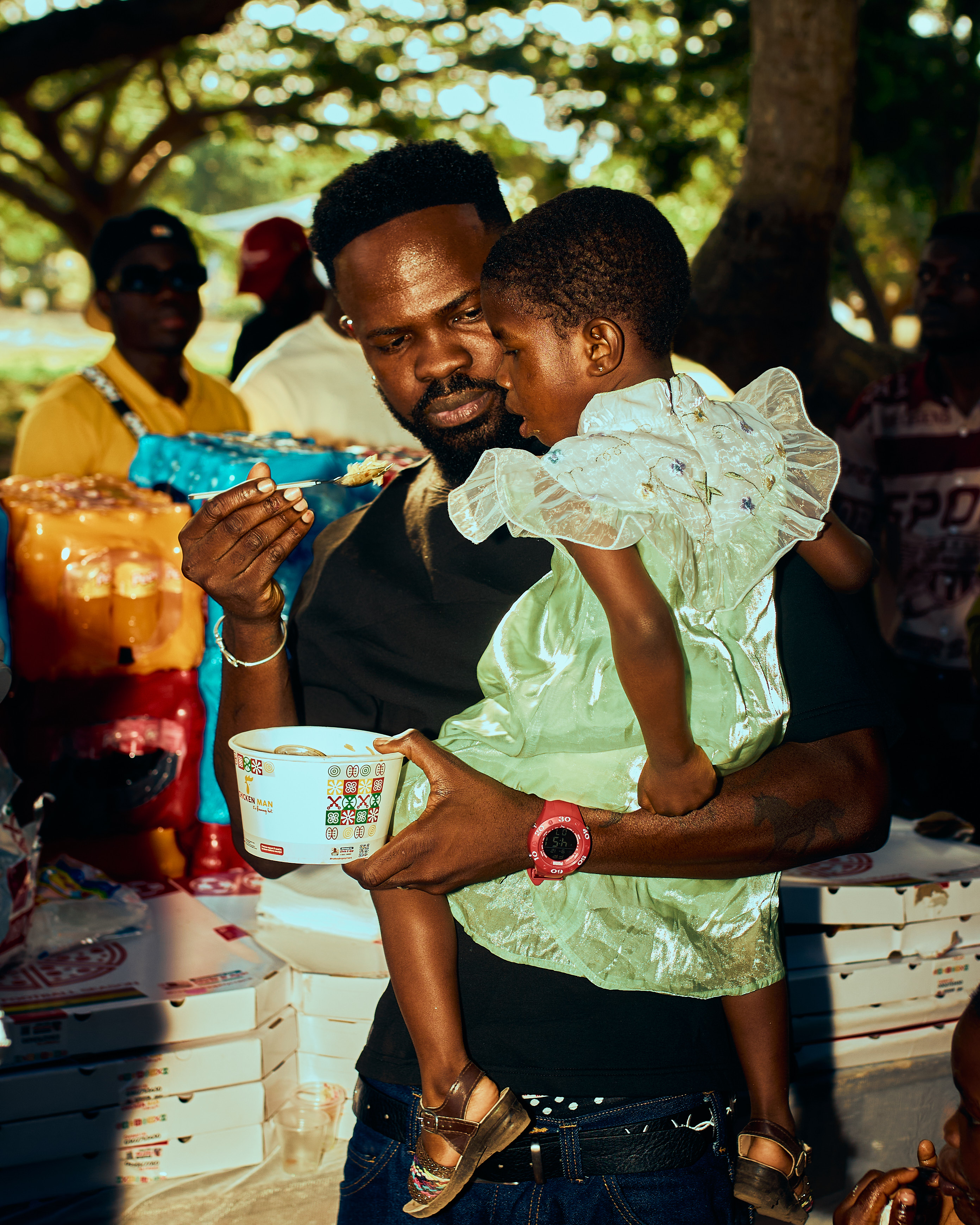 Fameye Celebrates Birthday With Orphans At Village Of Hope Orphanage, In Collaboration With Pizzaman Chicken