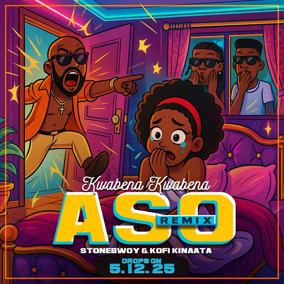Kwabena Kwabena Announces ASO Remix Featuring Stonebwoy & Kofi Kinaata