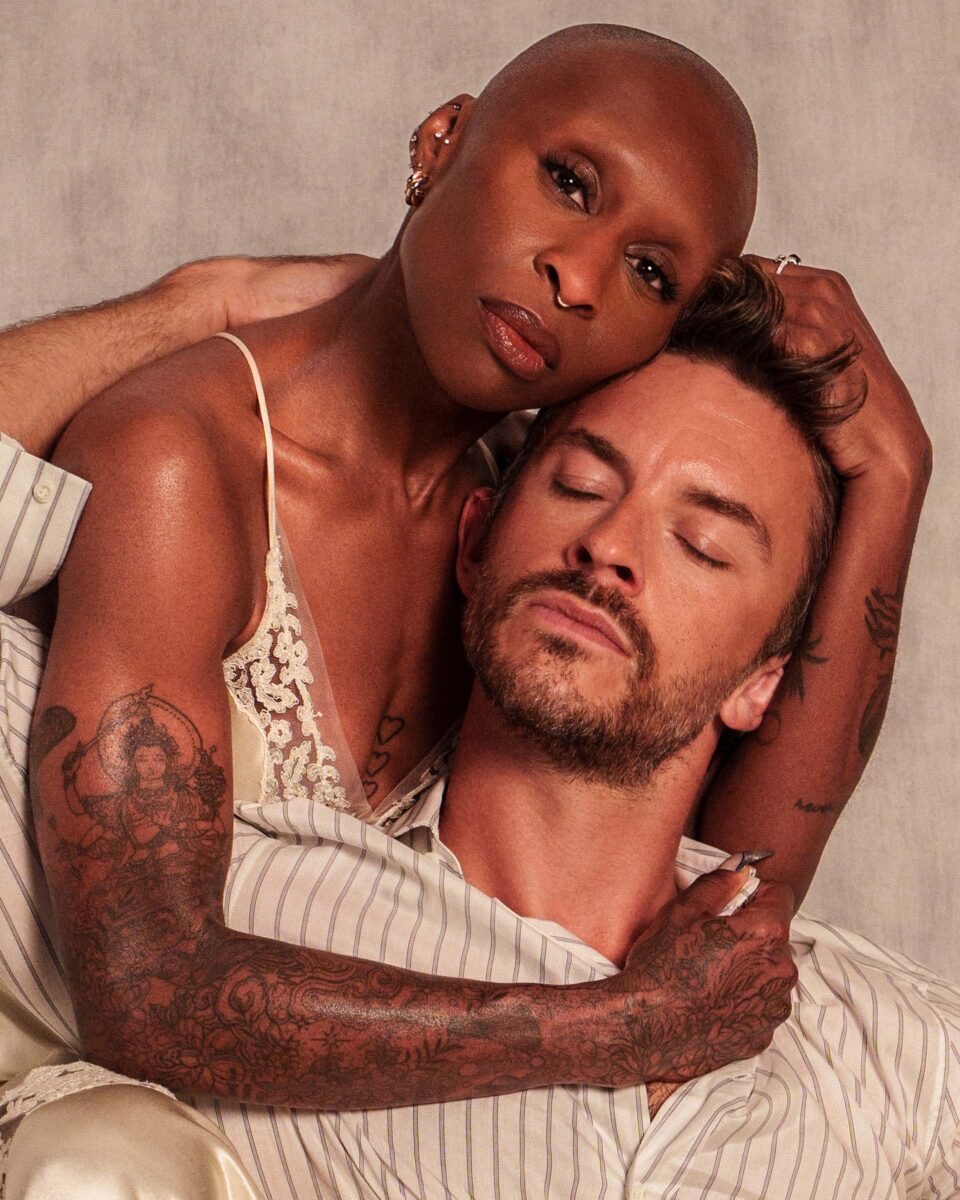 Cynthia Erivo and Jonathan Bailey Light Up Wonderland’s Winter 2025 Cover