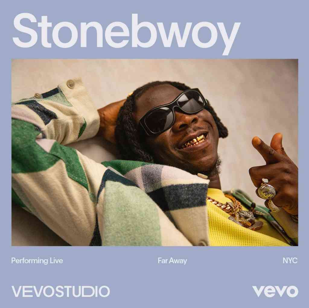 Stonebwoy Soars Higher With Live Performance Of FAR AWAY On Vevo