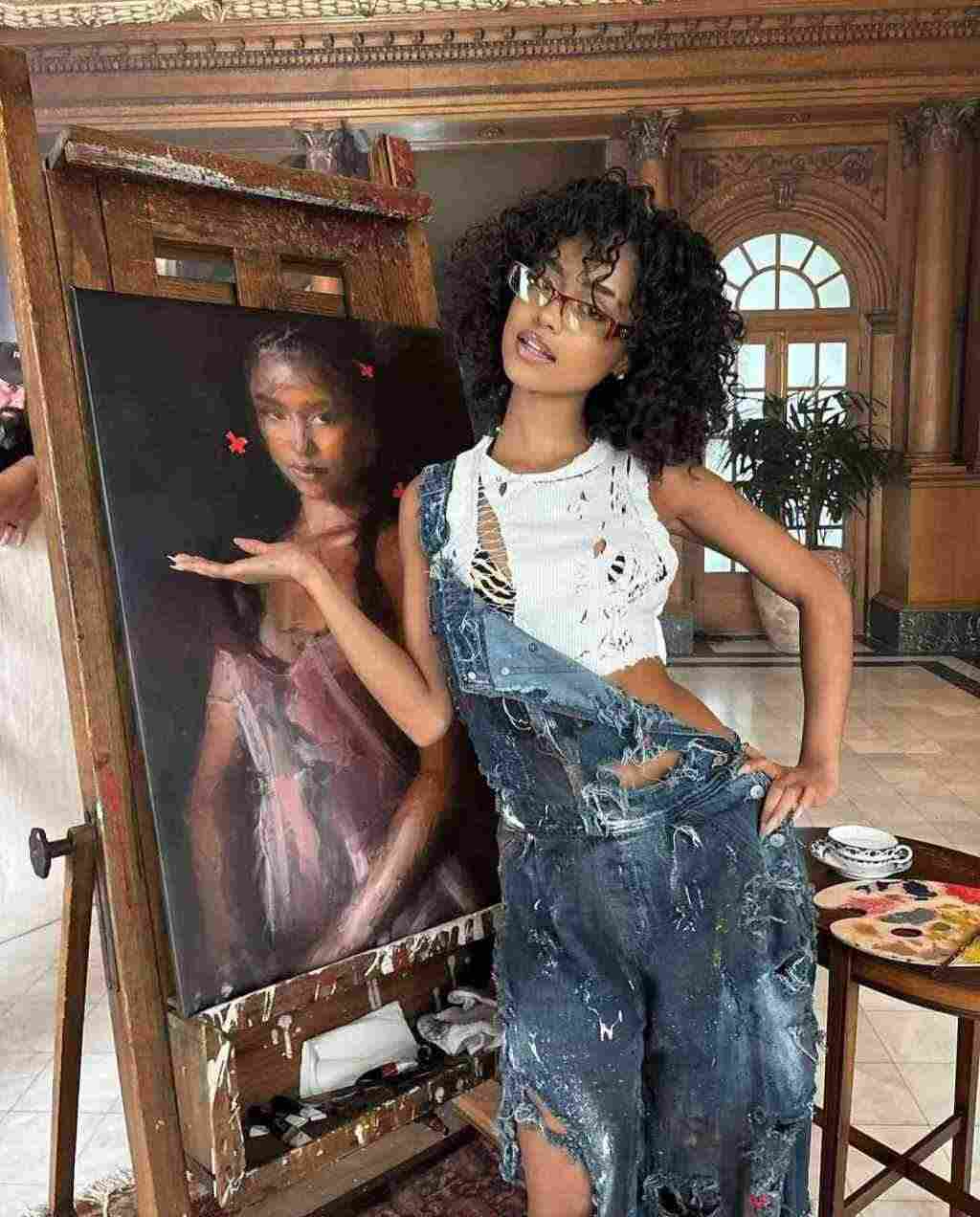 Tyla Shocks Fans as She Reveals She Painted the Portrait in Her ART Music Video