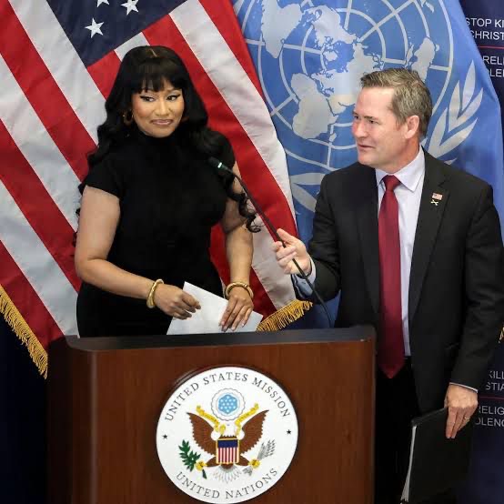 Nicki Minaj Amplifies Trump’s Claims of Christian Mass Slaughter in Nigeria at UN Event