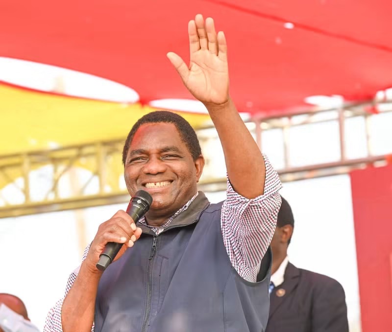 Zambia’s Hichilema Re-Elected President For A Second Term