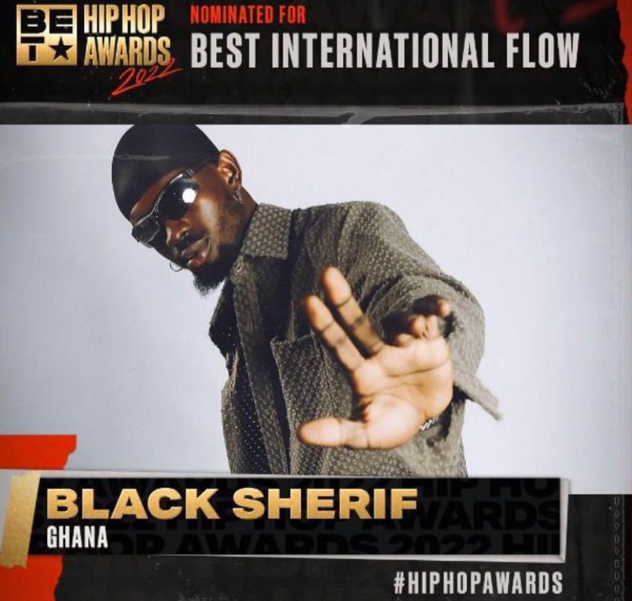  Black  Sherif  receives  BET  Hip  Hop  Awards  2022  Nomination 
