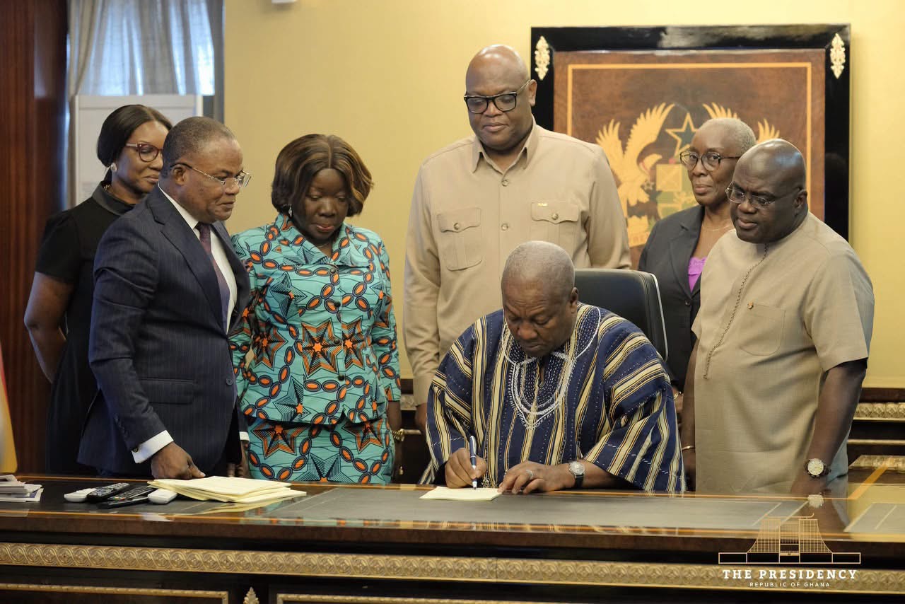 President Mahama Signs New GIPA Act To Improve Investment Climate, Attract Businesses