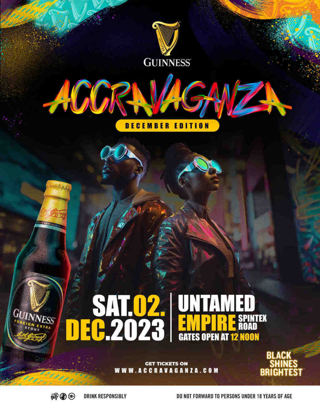 ROAD TO ACCRAVAGANZA 2 – A GUINNESS AFFAIR