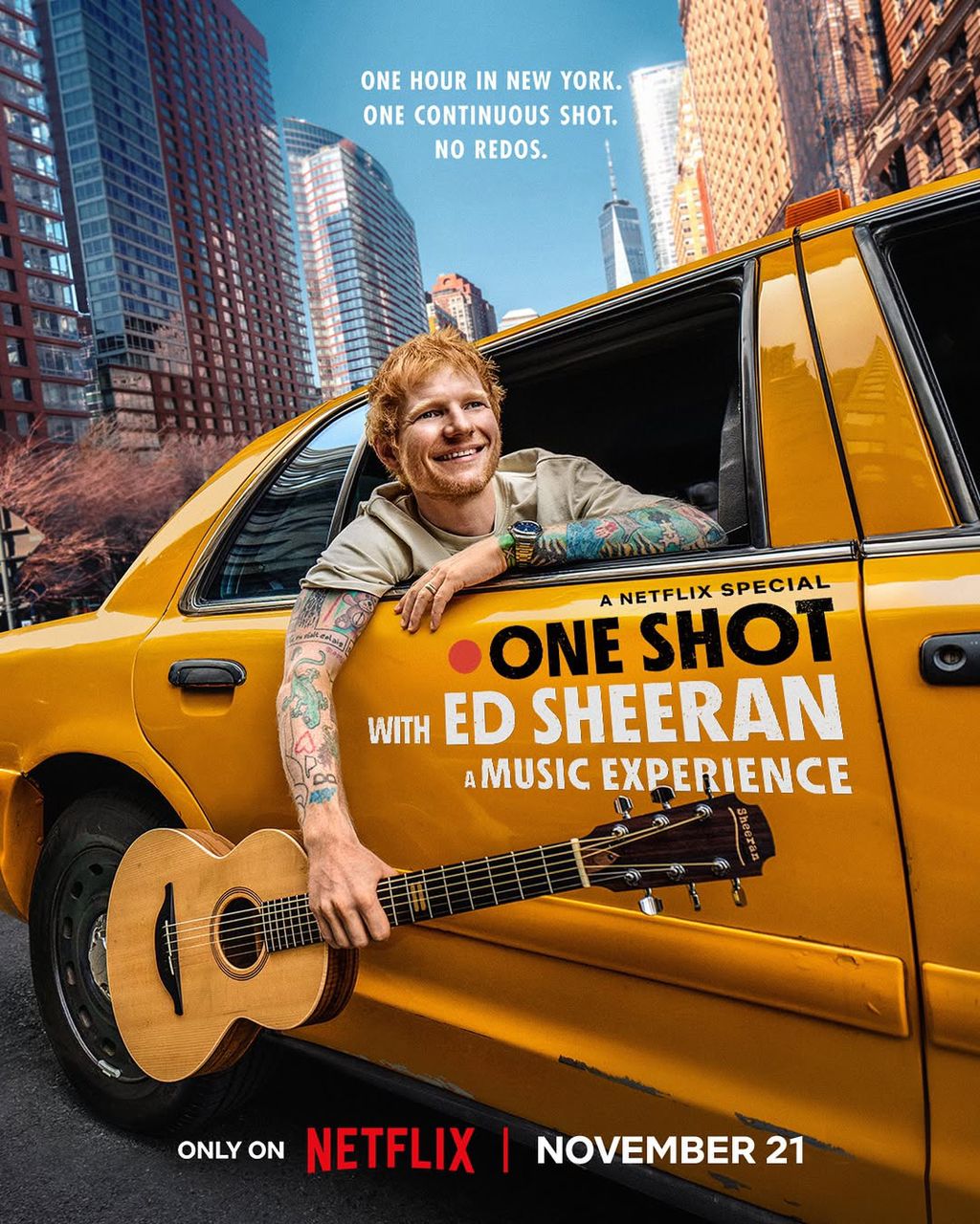 Ed Sheeran is set to deliver a truly unique performance experience with One Shot.