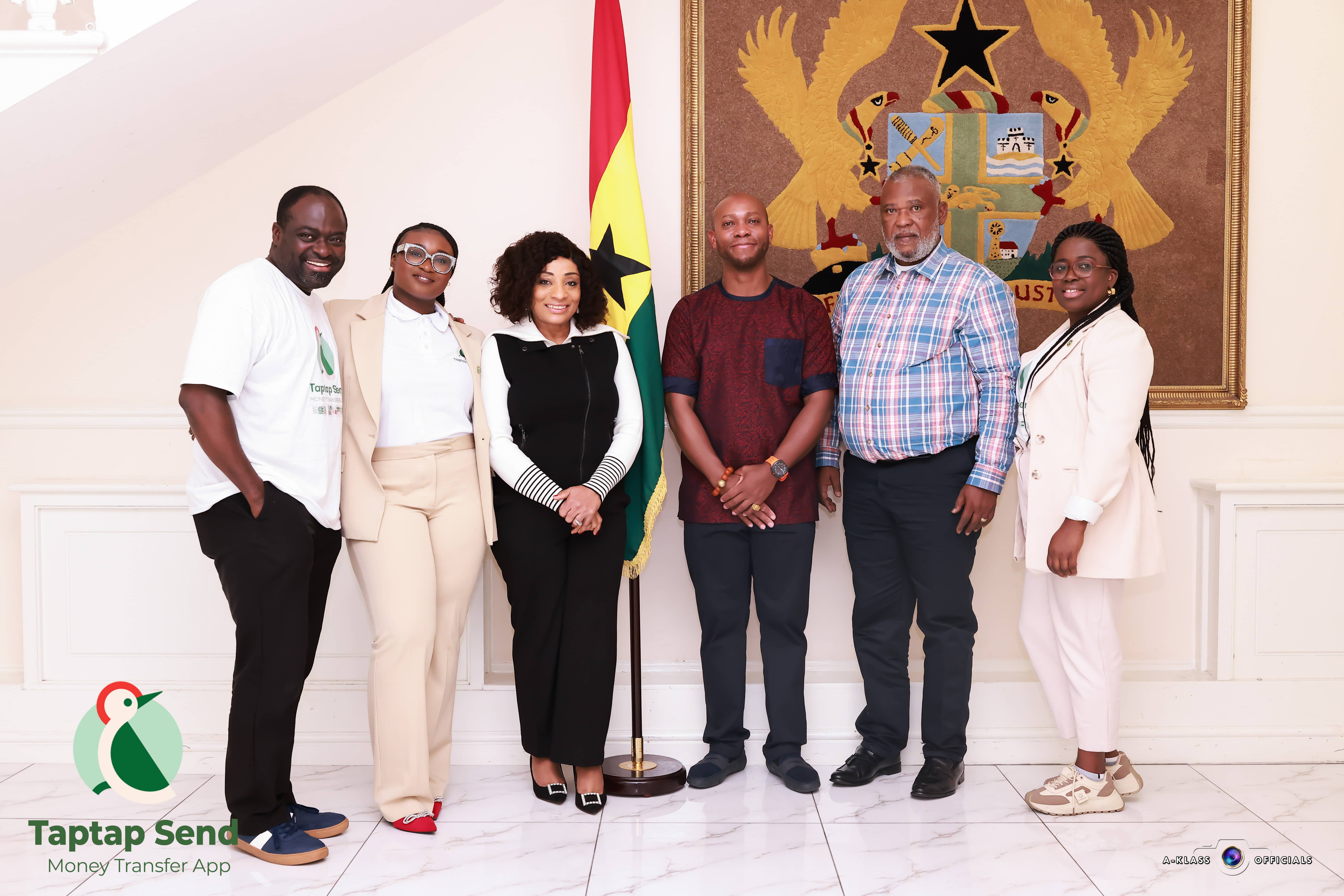 Taptap Send Pays Courtesy Visit to Ghana’s New High Commissioner to Strengthen Commitment to Diaspora Community