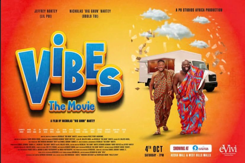 Big Ghun and Jeffrey Nortey's VIBES THE MOVIE Premieres