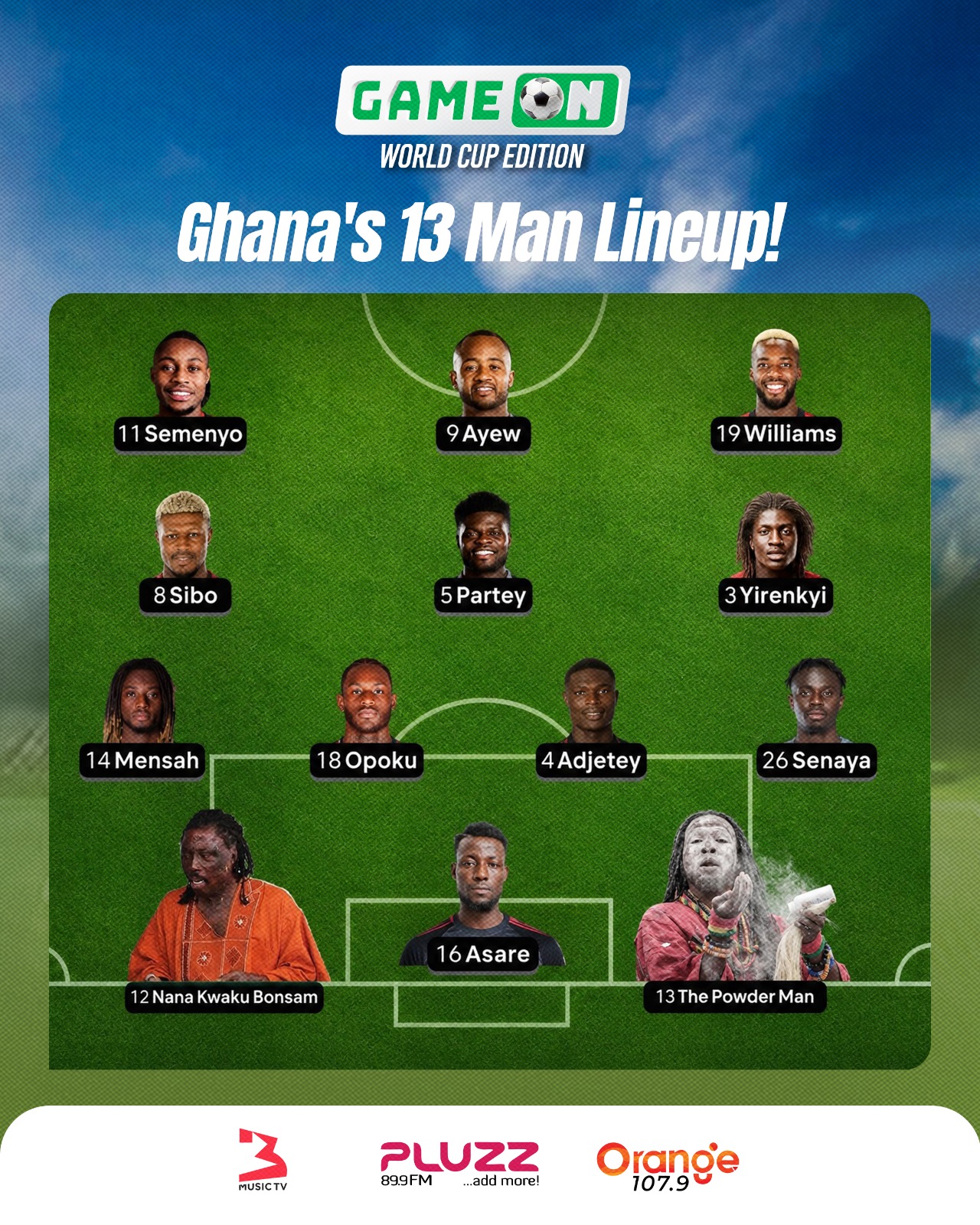 Ghana's 12th And 13th Men: The Priest And The Powder Behind The Black Stars