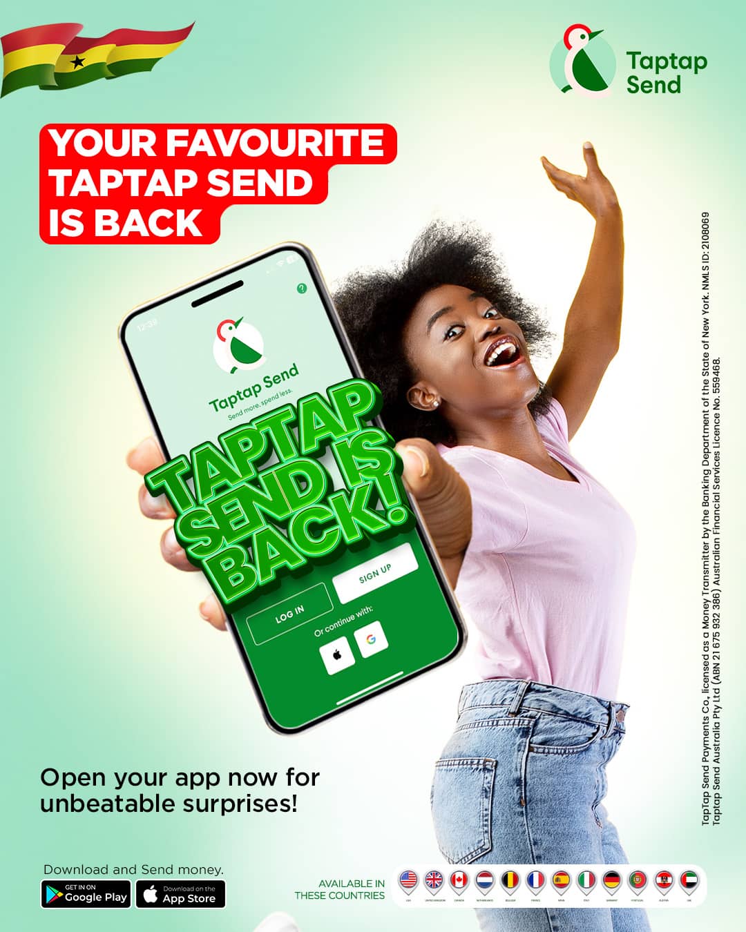 Taptap Send Ghana Resumes Service — A Big Relief for Ghana’s Entertainment Ecosystem