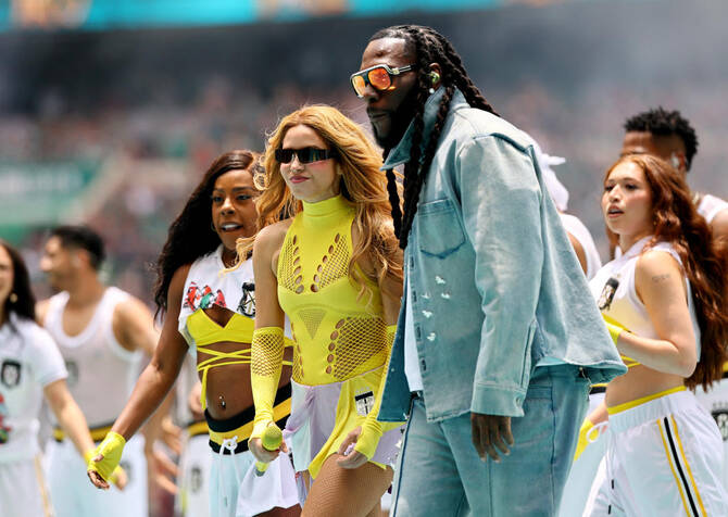 Burna Boy, Shakira Light Up World Cup Opening Ceremony