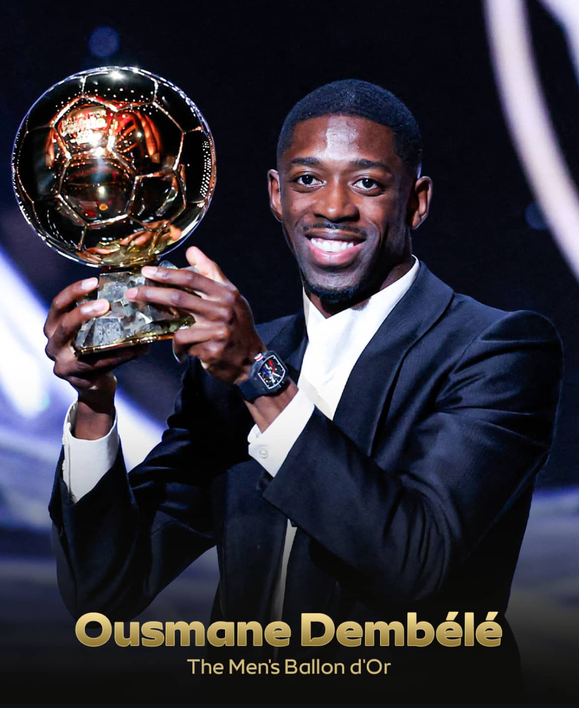 PSG’s Ousmane Dembélé Wins 2025 Ballon d’Or After Stellar Season
