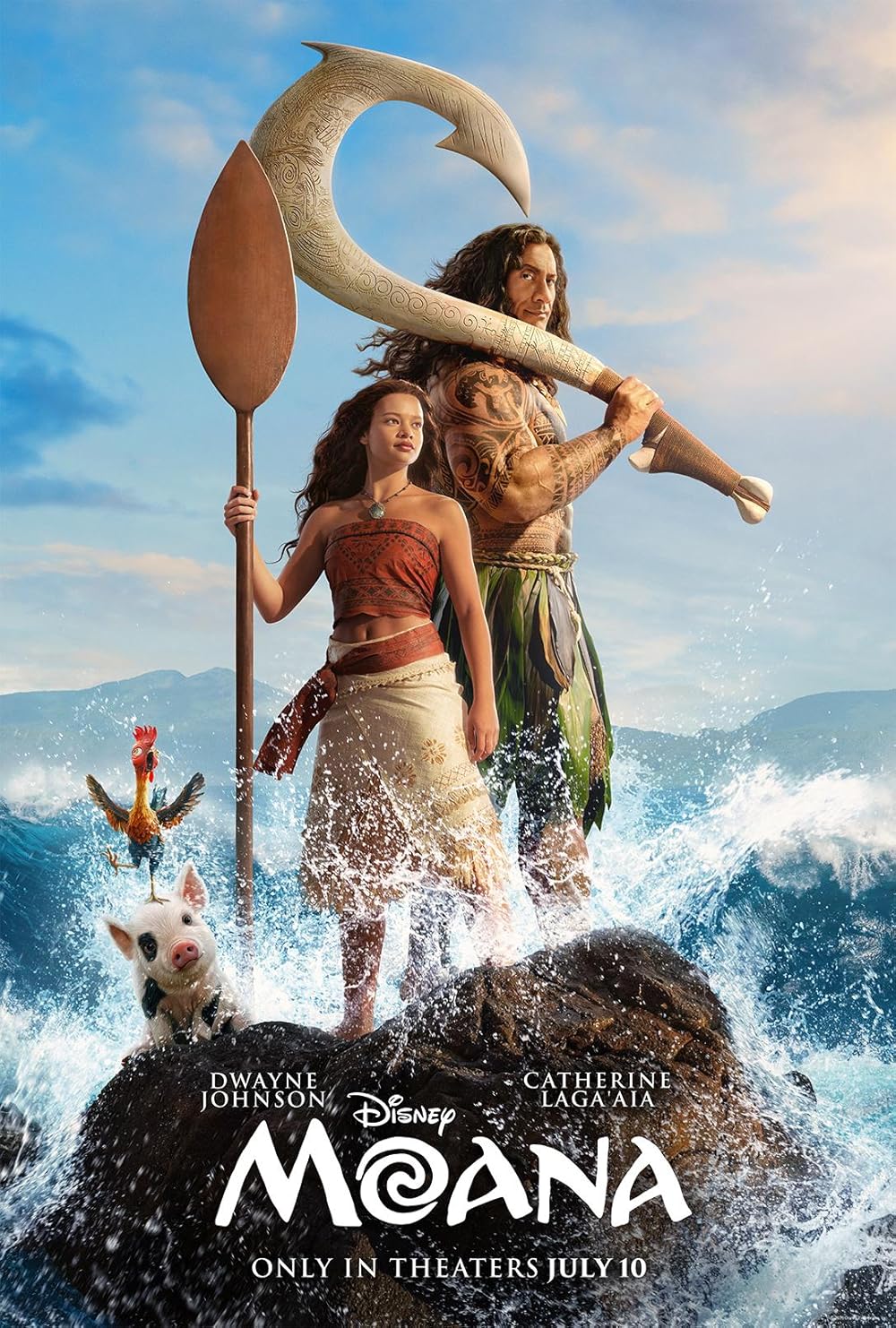 MOANA Live Action Premieres On July 10