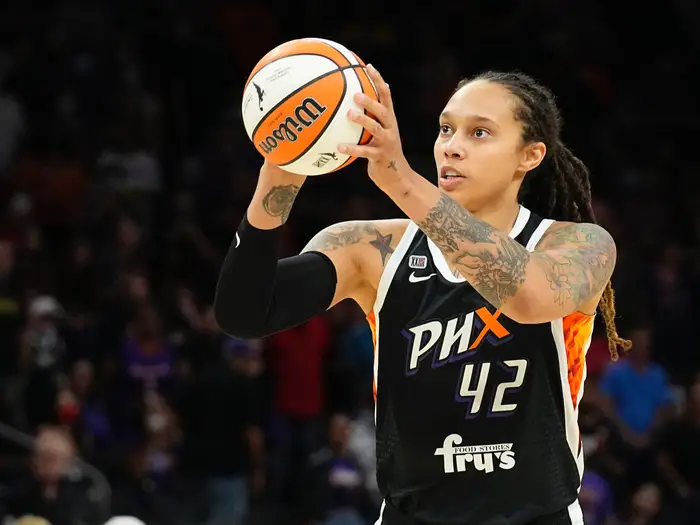 Brittney Griner Back On The Court After New Contract With The Phoenix Mercury
