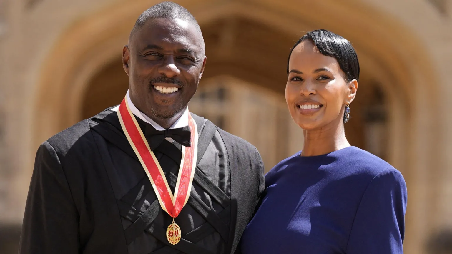 Idris Elba, Torvill and Dean Receive Honours At Windsor Castle