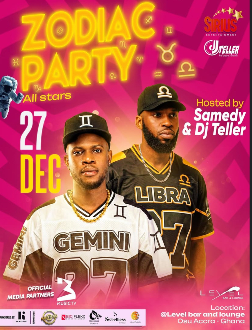 Zodiac Party Returns To Light Up Accra This December