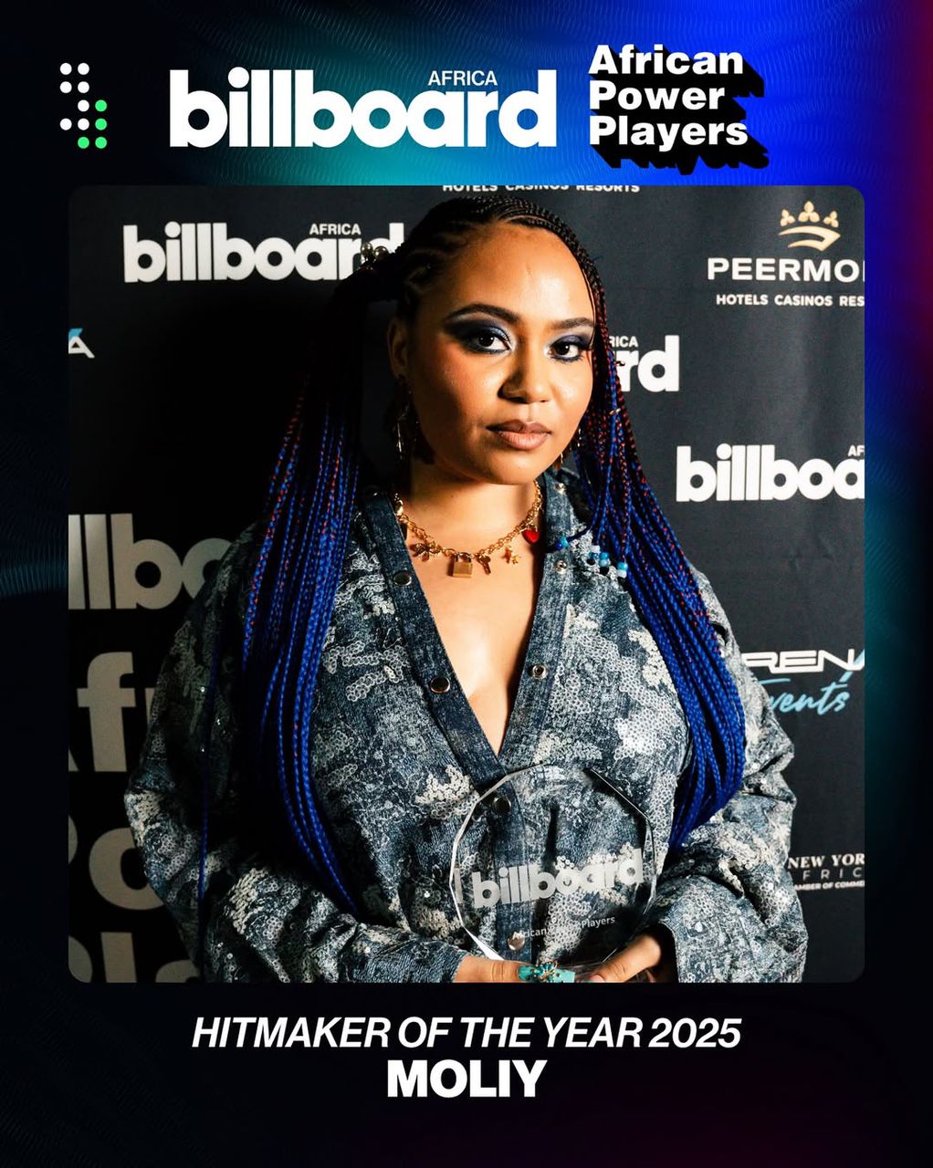 Billboard Africa Names Moliy Hitmaker  Of The Year 2025