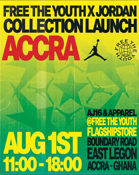 Launch Of Free The Youth X Jordan Collection Slated For August 1