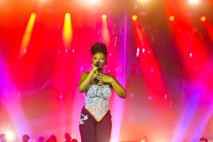PRESS  RELEASE  :  Gyakie  Puts  On  An  Amazing  Live  Performance  At  The  Global  Citizen  Festival,  Accra 
